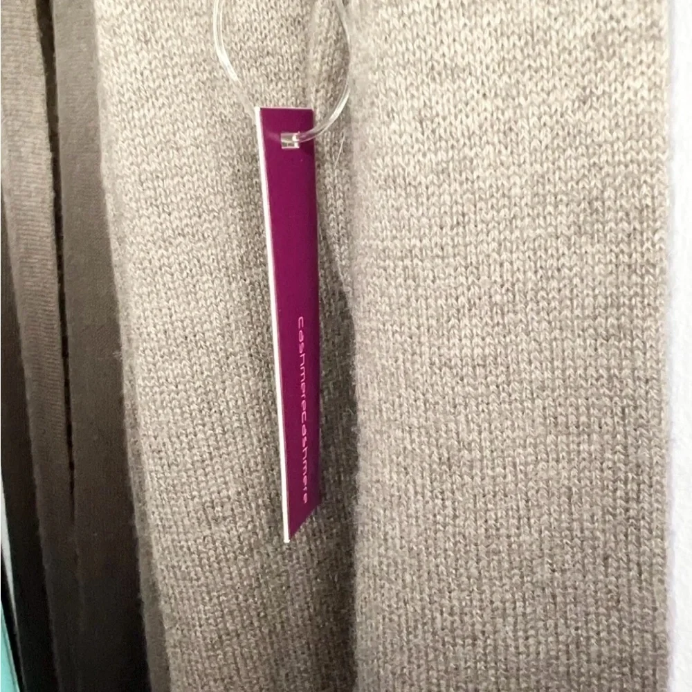 NWT! Cashmerecashmere Size S • 100% Cashmere Open Ombre Cardigan.